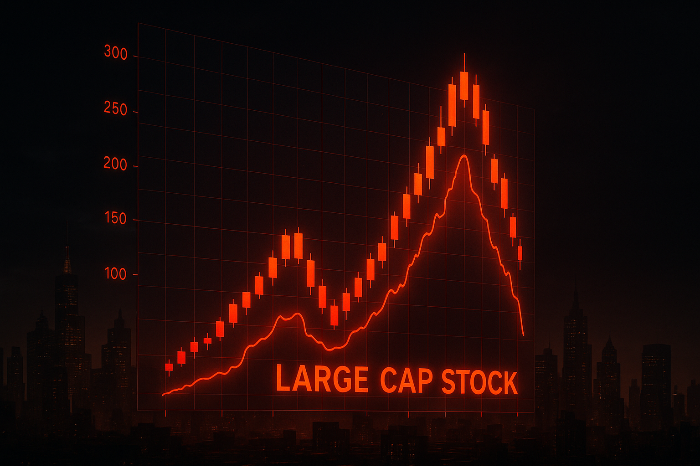 변동성이 급격히 확대되는 금융 시장 이미지