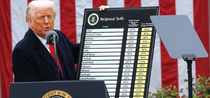 트럼프 관세: 2025년 8월 1일부터 한국산 제품 25% 관세 부과