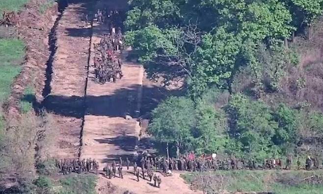 서부전선 MDL 침범