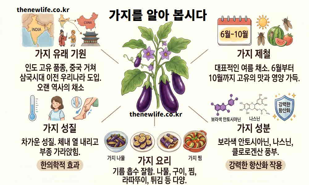 가지 효능 기본 정보