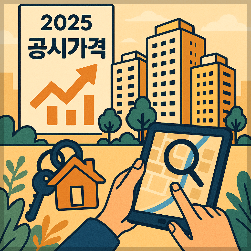 2025년 공동주택 공시가격 상승, 내 아파트 가격 확인하는 방법