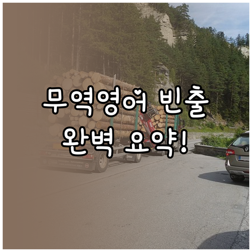 관세사 무역영어 빈출 용어 정리 및 ..