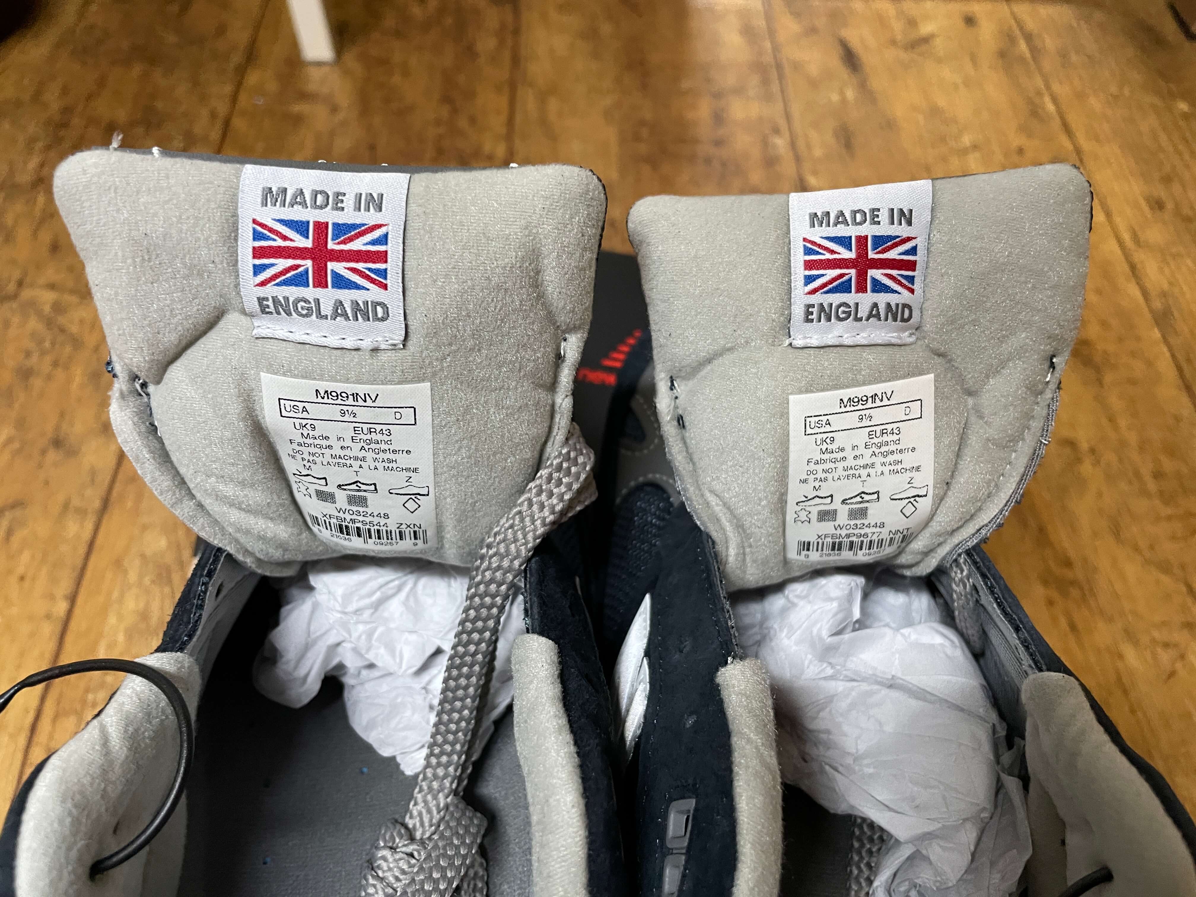 뉴발란스 991 네이비