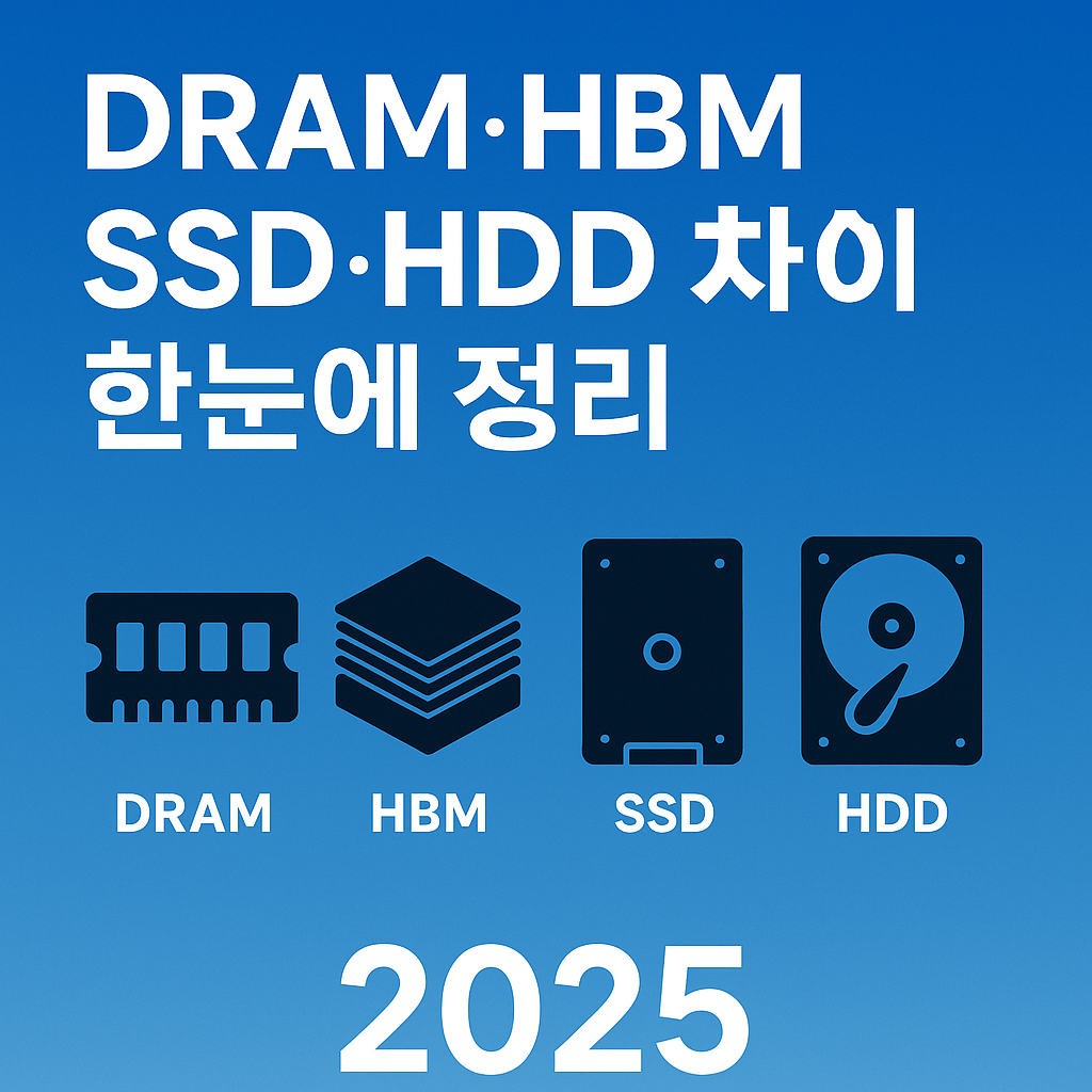 메모리 종류 이해하기