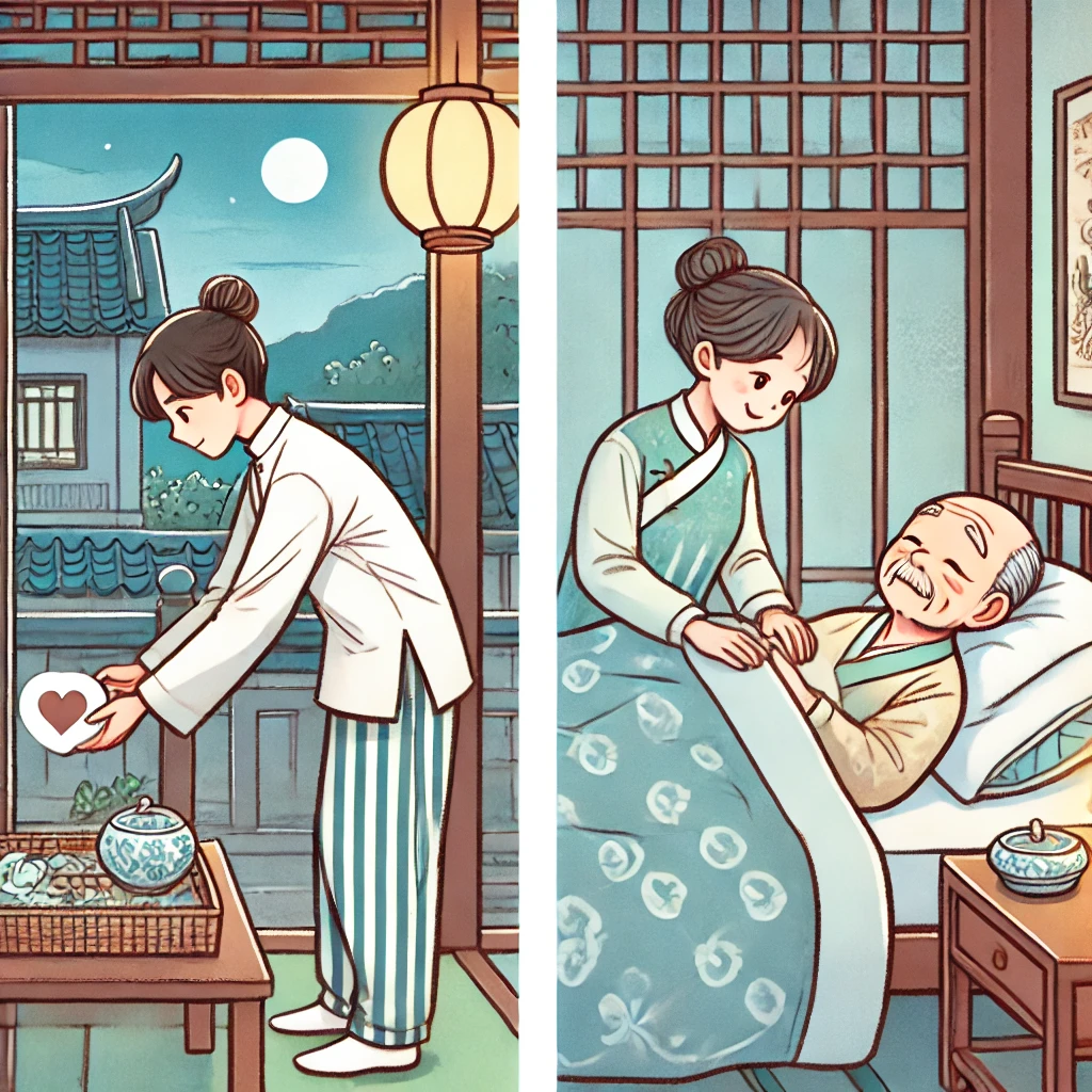 혼정신성 (昏定晨省) 저녁에는 잠자리를 살피고 아침에는 안부를 묻다 - 1. 혼정신성의 유래와 의미