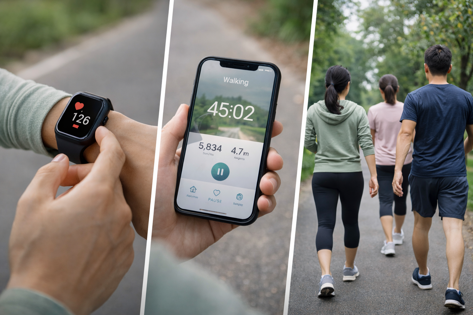 걷기 효과 높이는 과학적 조건 관련 사진