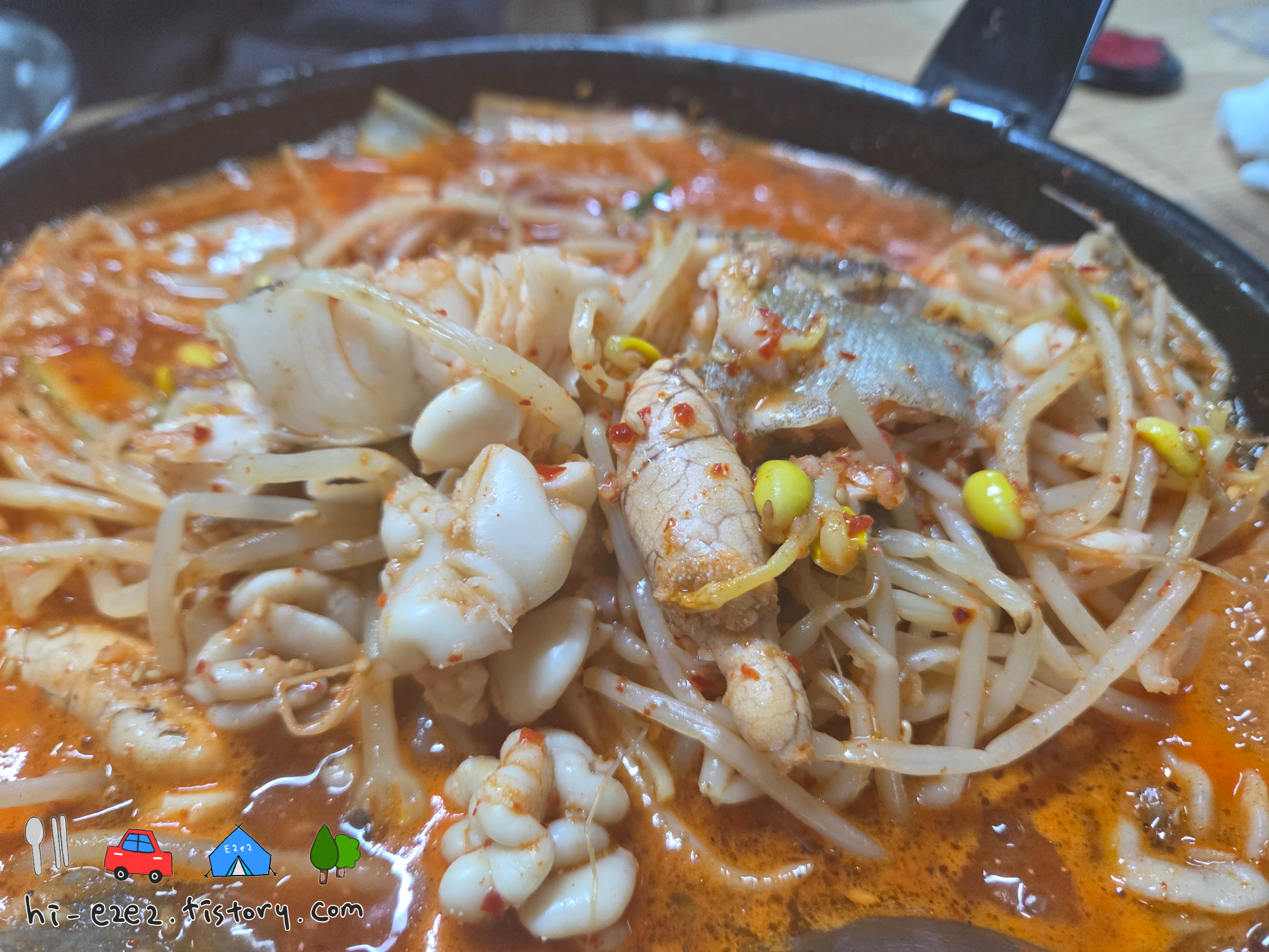 부산 여행 맛집투어 제일솥뚜껑 알과 고니