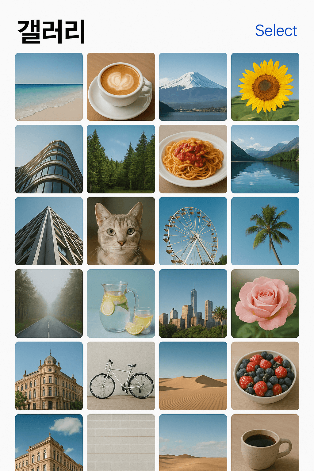 스마트폰 카메라 롤 미니멀리즘 — 사진 정리 시스템 만들기