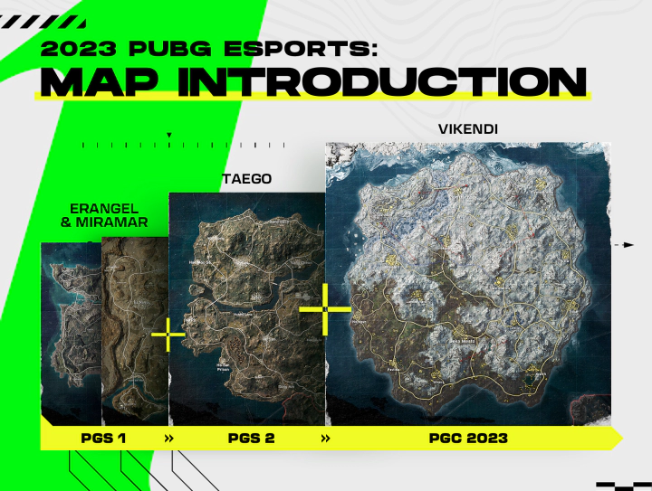 2023 PUBG 이스포츠 맵 소개