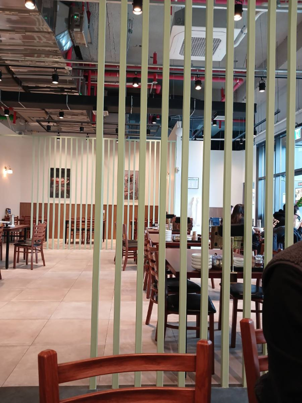 중화가정 매장 풍경