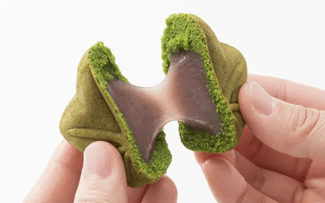 어른의 단풍 말차와 앙금 떡/니시키도