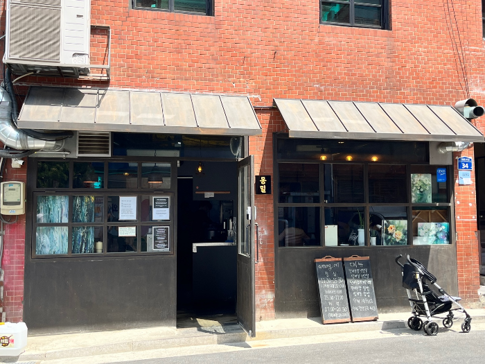 문래 맛집 몽밀의 외부 모습