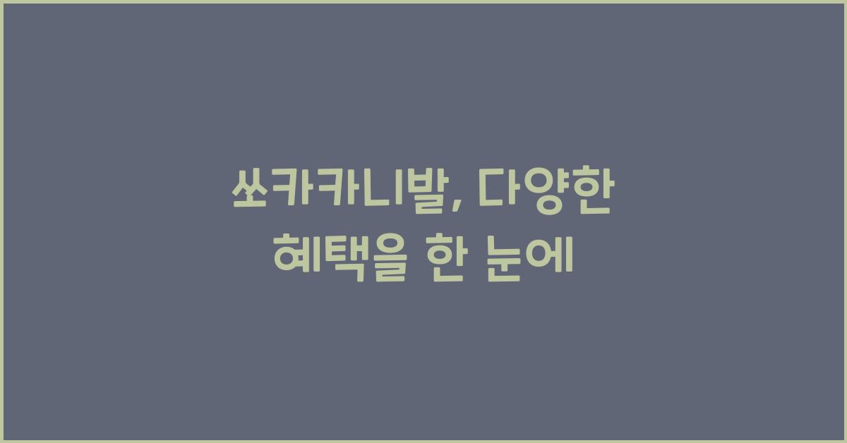 쏘카카니발