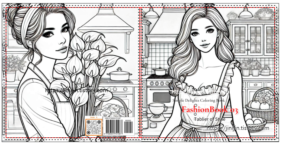 Fashion ColoringBook Tablier of Style