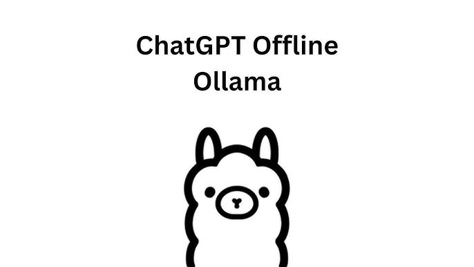행기 안이나 카페 등 Wi-Fi가 꺼진 오프라인 상태에서도 맥북에어 화면 속에서 Ollama AI가 답변을 출력하고 있는 연출 컷