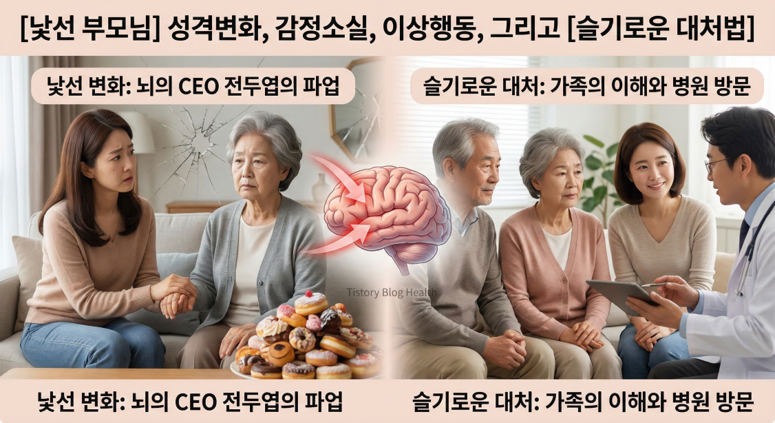 [낯선 부모님] 성격변화, 감정소실, 이상행동, 그리고 [슬기로운 대처법]