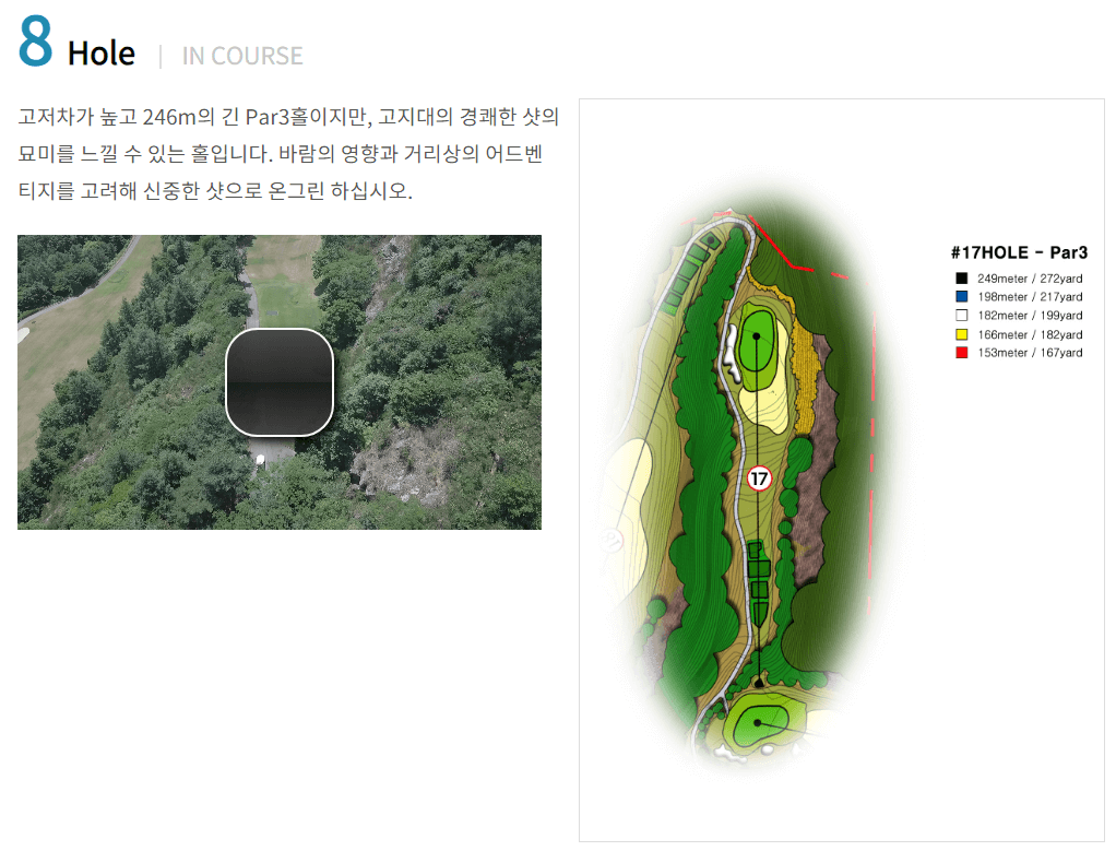 스타 컨트리클럽 힐코스 8