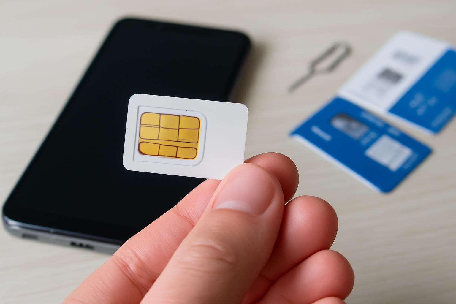 휴대폰 유심칩 구매