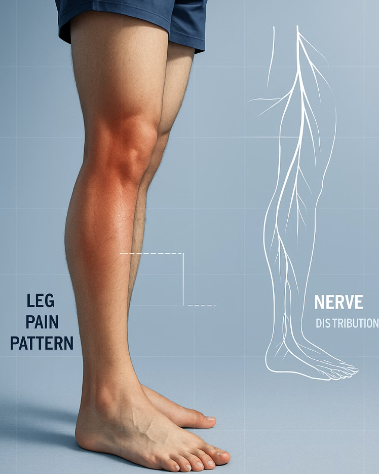 결정적 차이 3: 다리 저림의 양상이 다르다