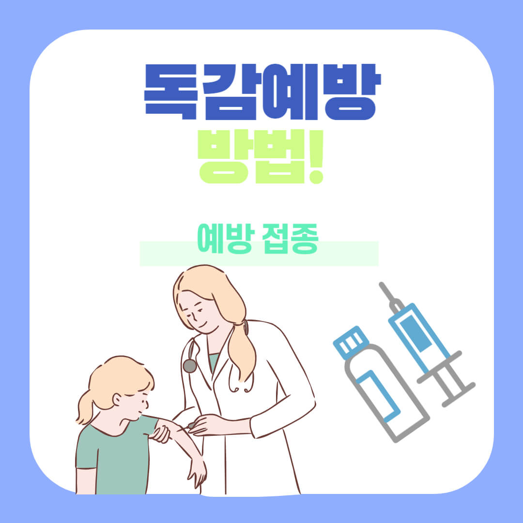 인플루엔자 독감 예방 및 4가 무료 접종 시기와 지정 의료기관 확인 방법