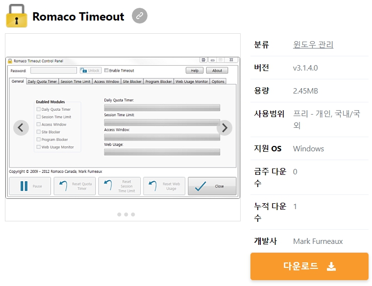 Romaco-Timeout