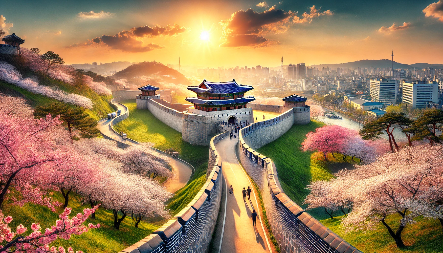 수원 화성 &ndash; 도보 여행하기 좋은 봄철 문화재 탐방