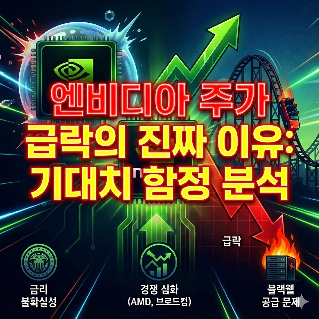 엔비디아, 호실적에도 주가 급락한 진짜 이유 분석