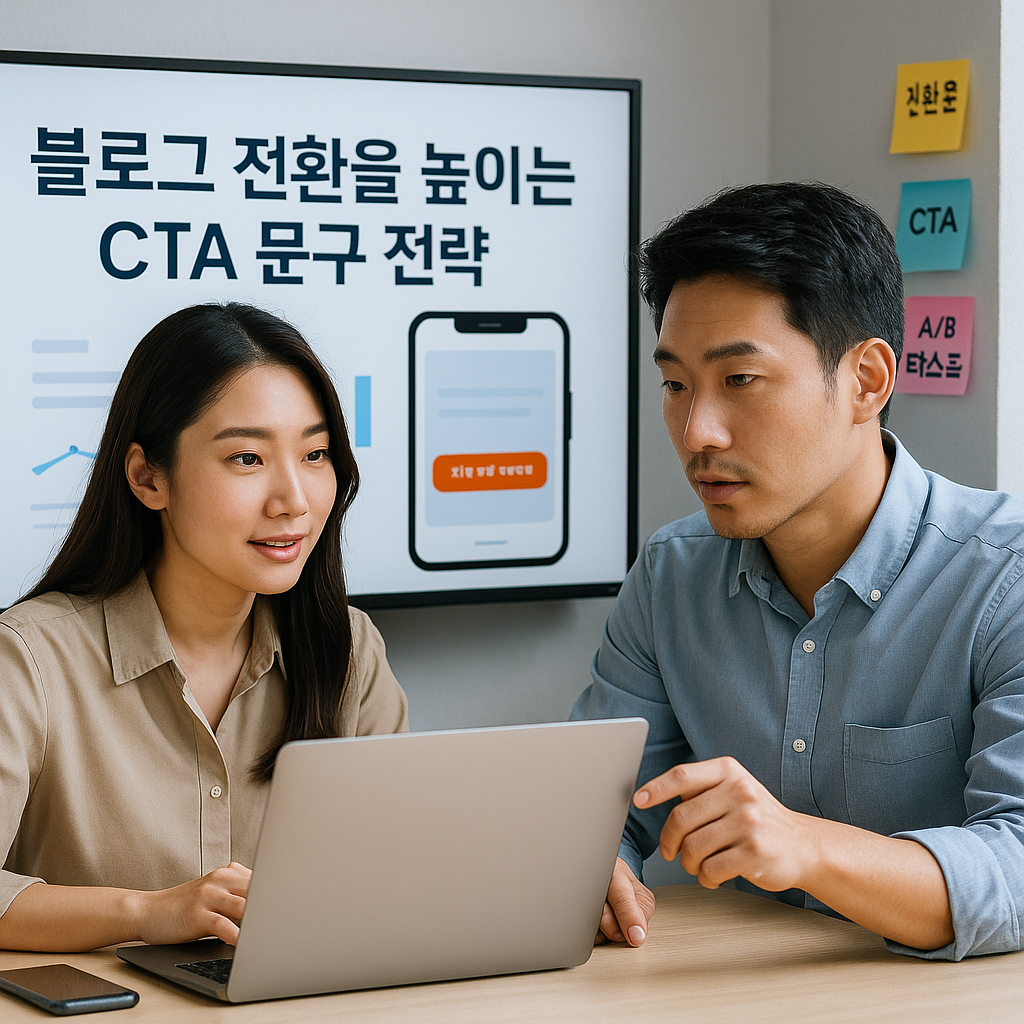 블로그 전환을 높이는 CTA 문구 전략