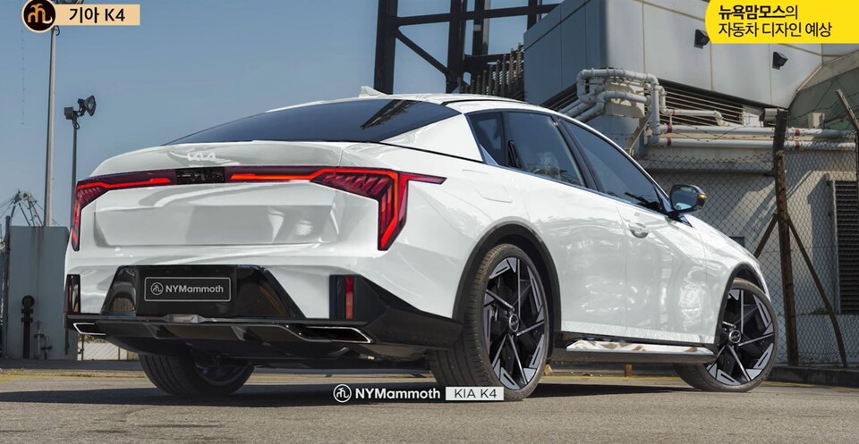 기아 K4 예상도