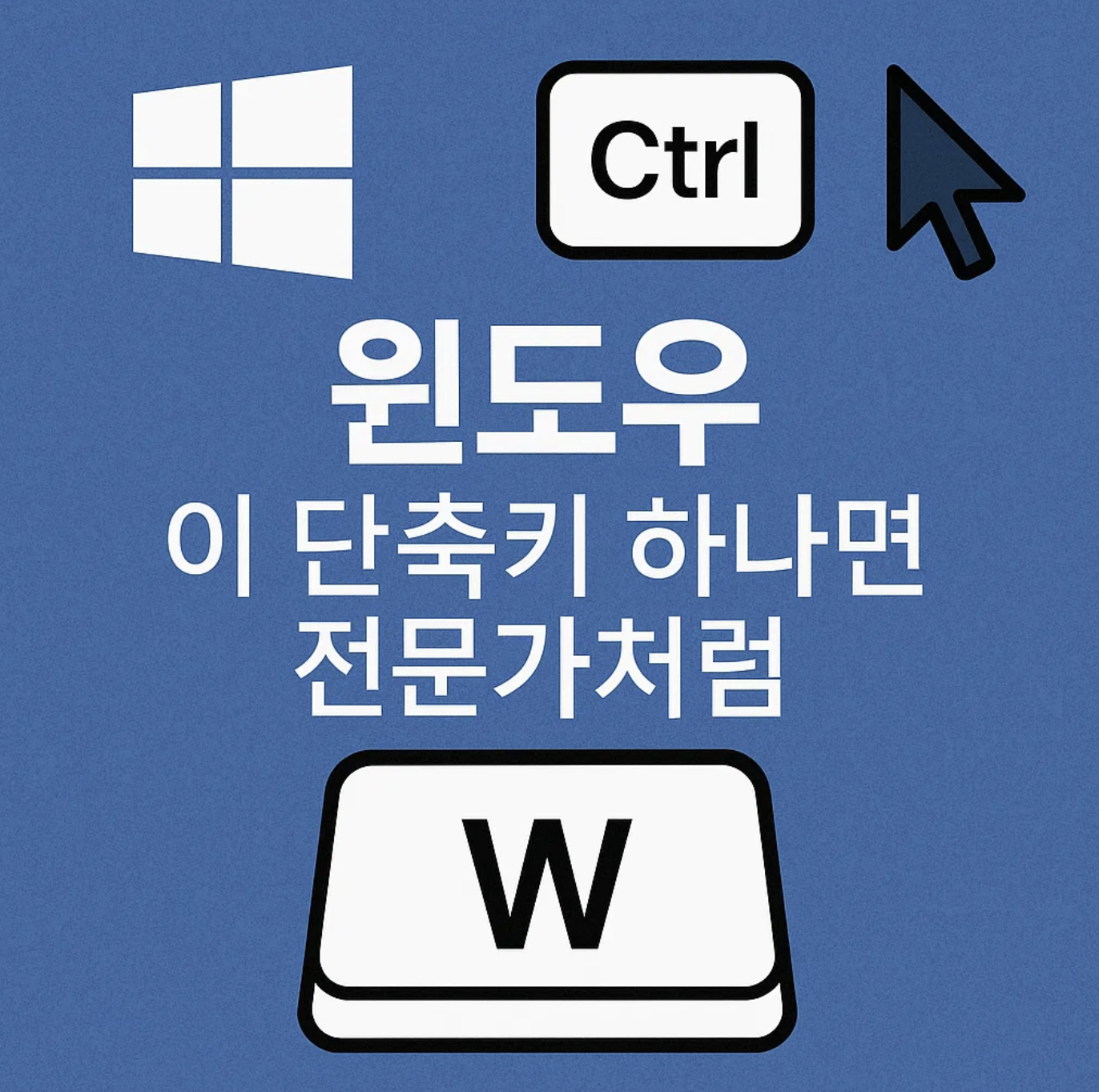 윈도우, 이 단축키 하나면 전문가처럼