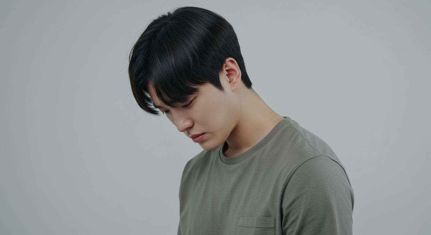 실패에 좌절하는 모습