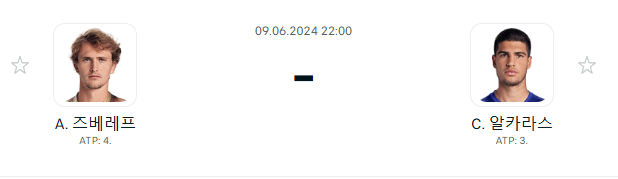 2024 프랑스오픈테니스 대회 결승전 대진표,경기일정,하이라이트 다시보기