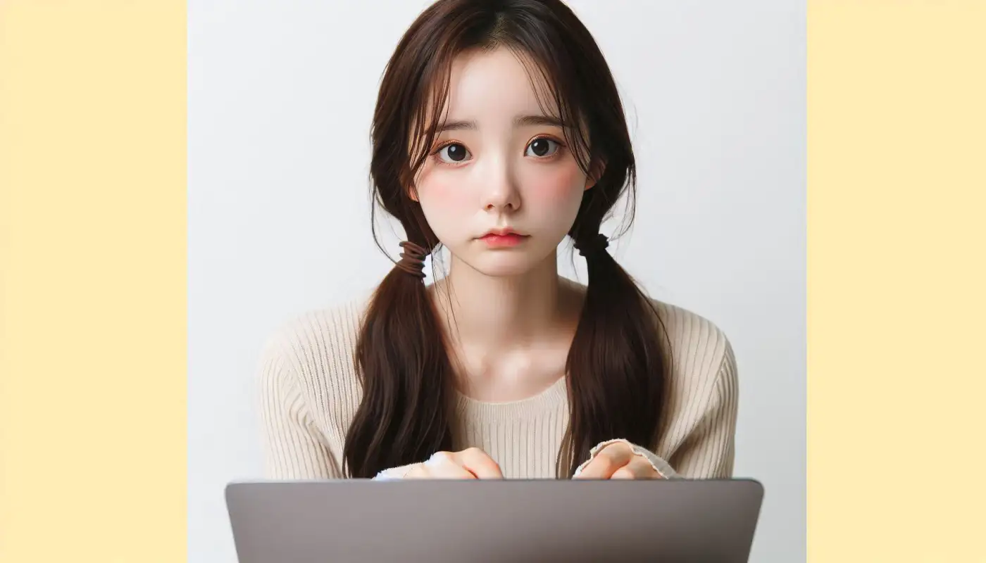 압류방지통장-만들기-방법을-알아보는-여성의-모습