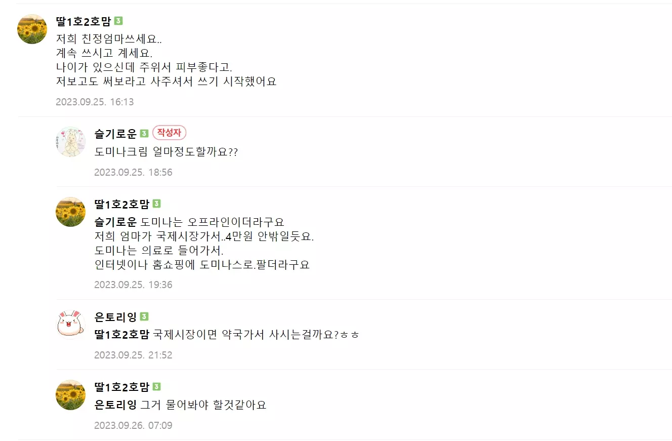 도미나 크림 카페 후기