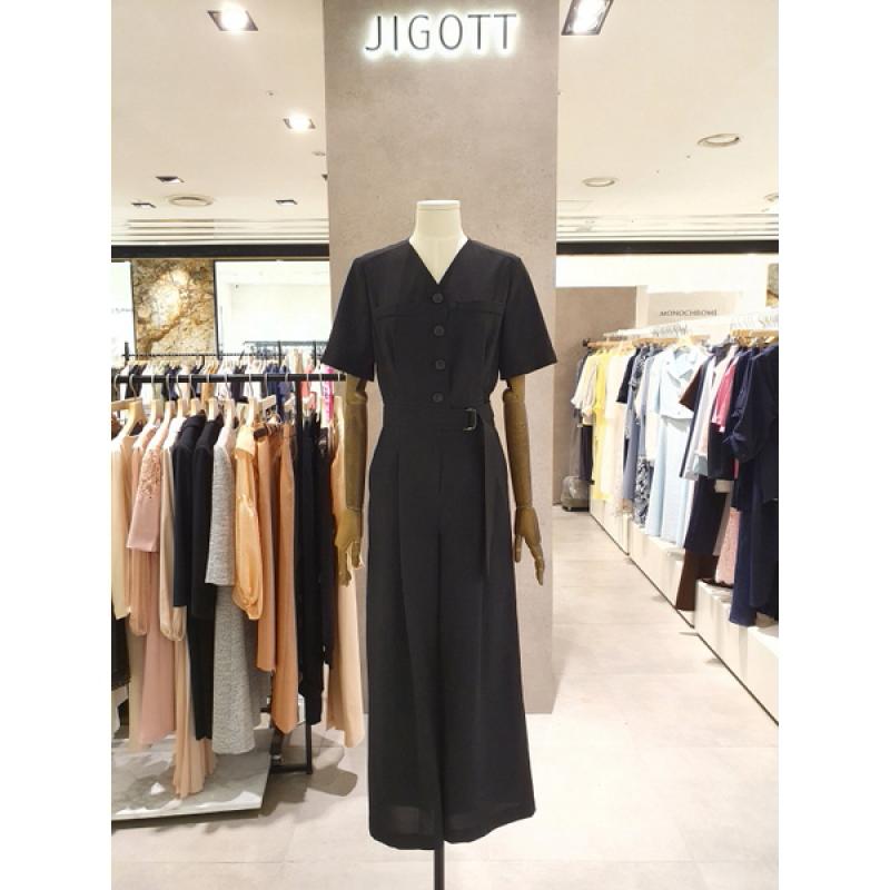 JIGOTT 지고트 버튼 점프슈트 원피스 JM5E0OP42