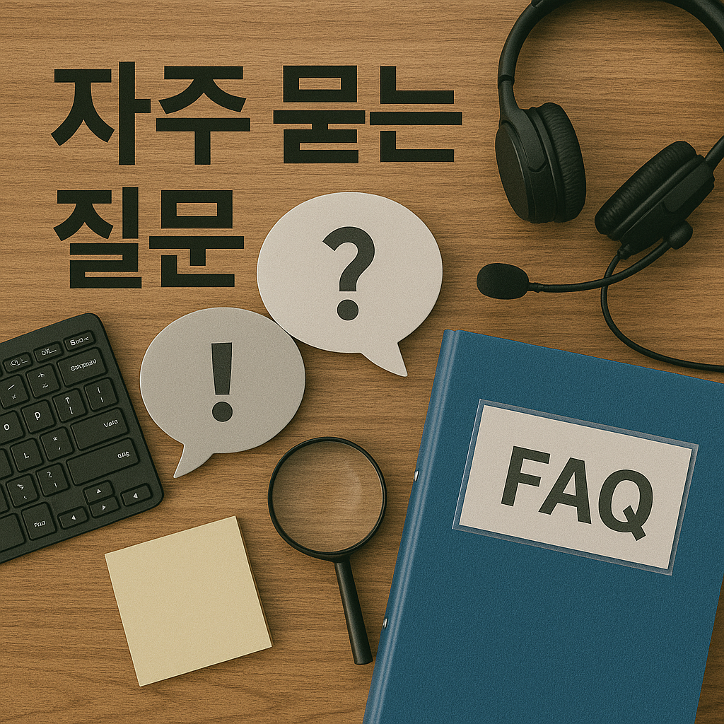 자주 묻는 질문
