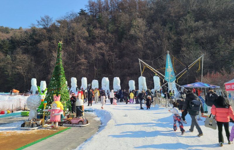 파주 초리골 눈썰매장