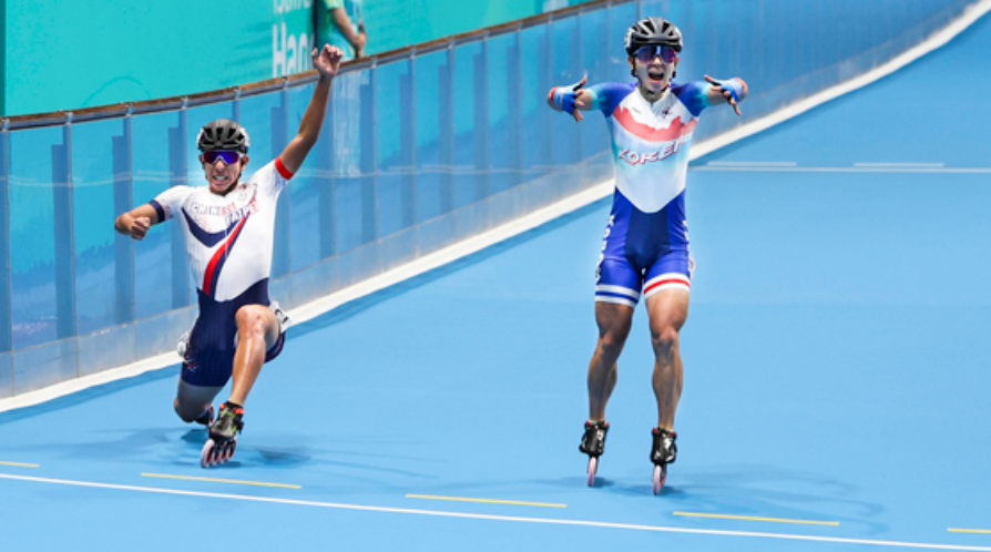 롤러스케이트 역전패