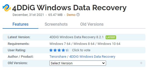 4DDiG-Windows-Data-Recovery