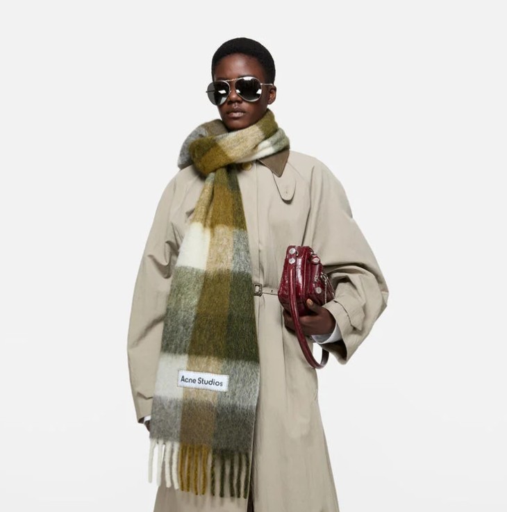 크리스마스 여성 목도리