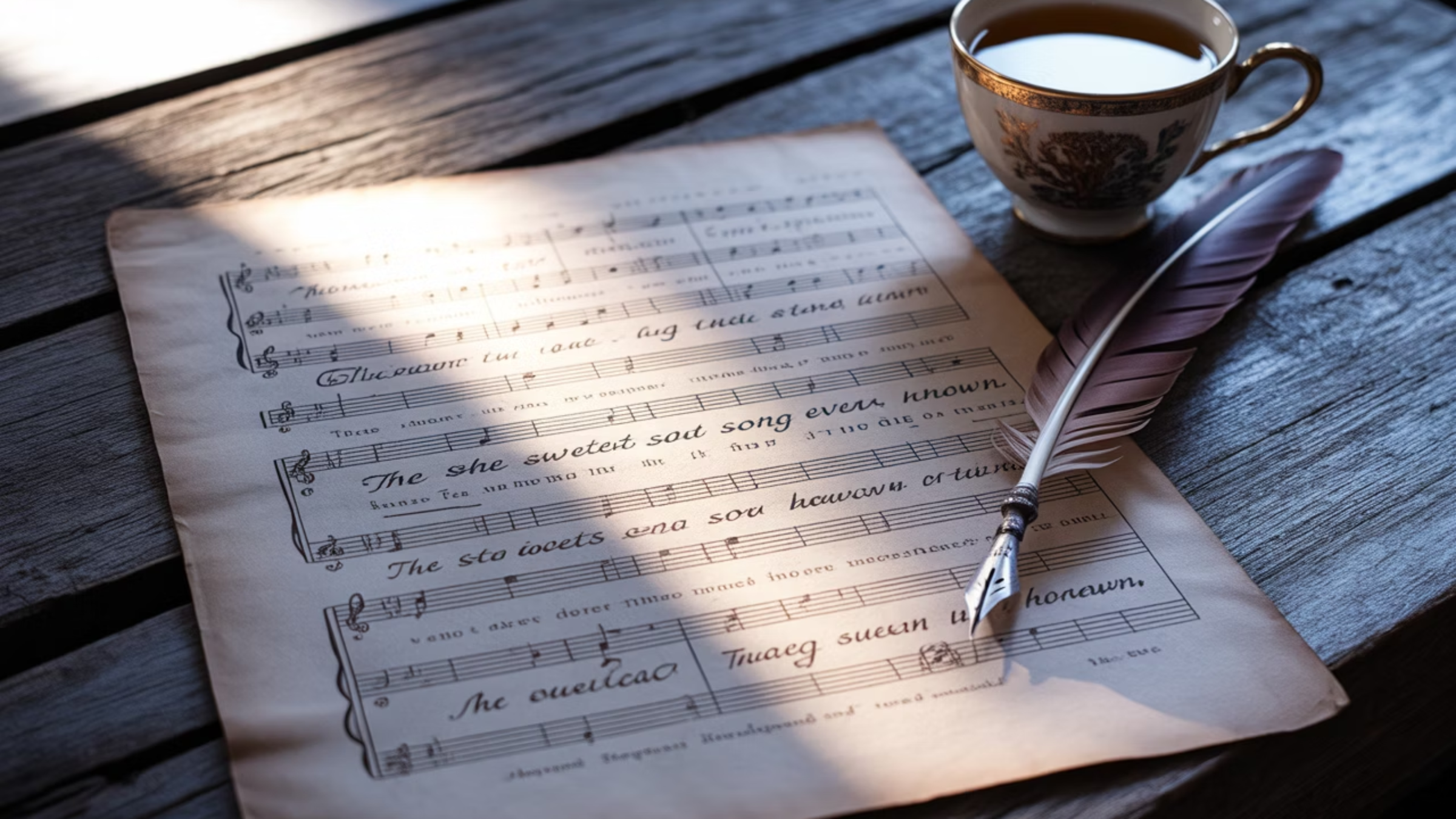 선택한 곡과 숨은 의미