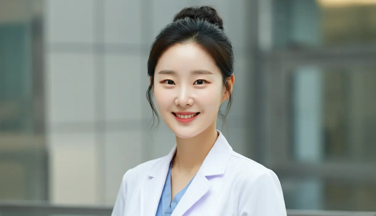 젊은 여성 의사