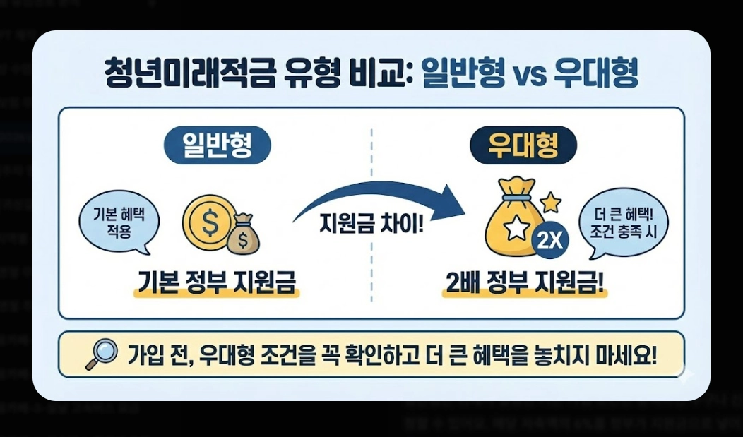 2026년 청년미래적금(가입 조건, 우대형, 청년도약계좌)(+ 신청 방법)