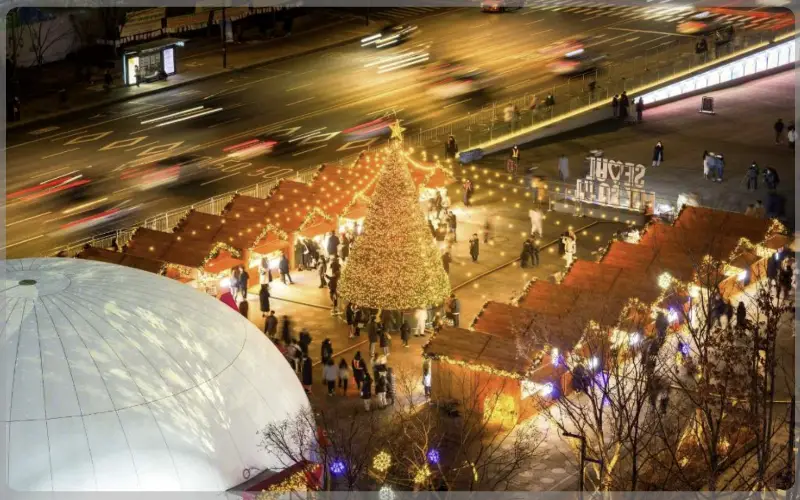 서울 빛초롱축제, 광화문광장 마켓