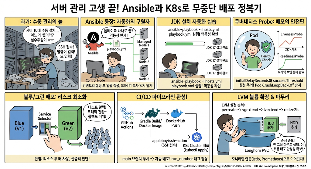 Ansible과 K8s 무중단 배포