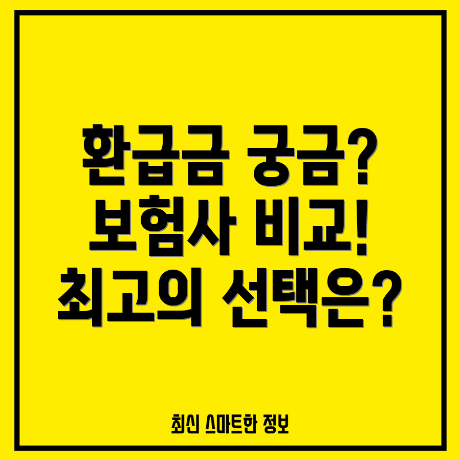 운전자보험 해지 환급금