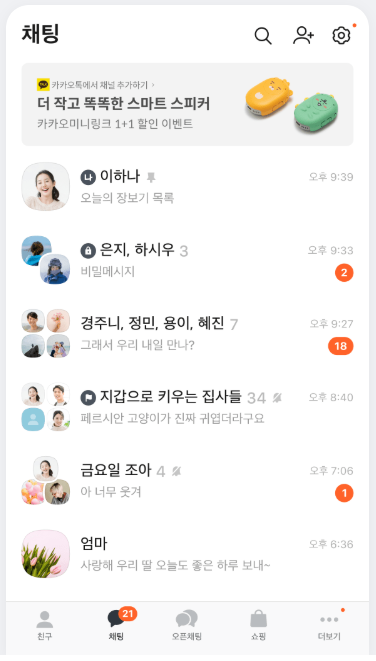 카카오 비즈니스 광고 활용