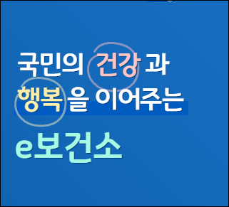 e보건소 설명 