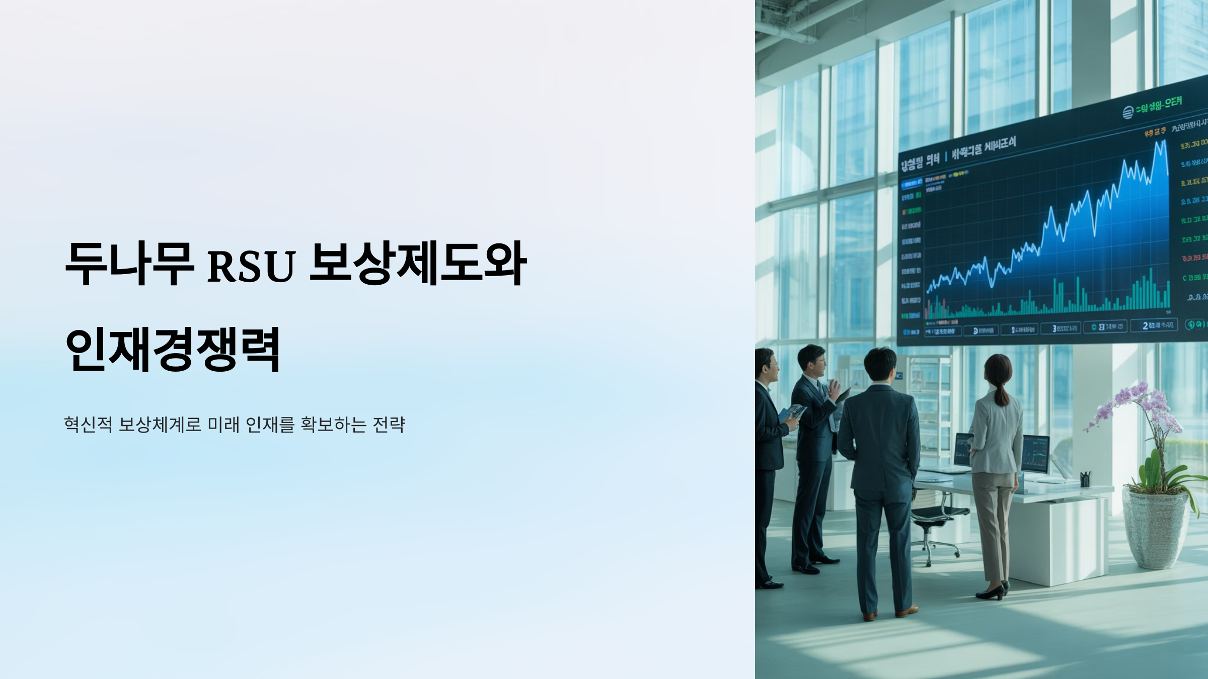 두나무 RSU 보상제도의 전략과 인재경쟁력