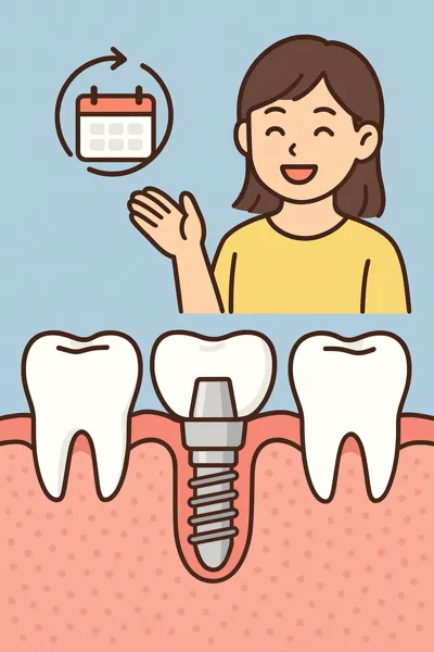 부족한 뼈를 보강하는 이식 과정